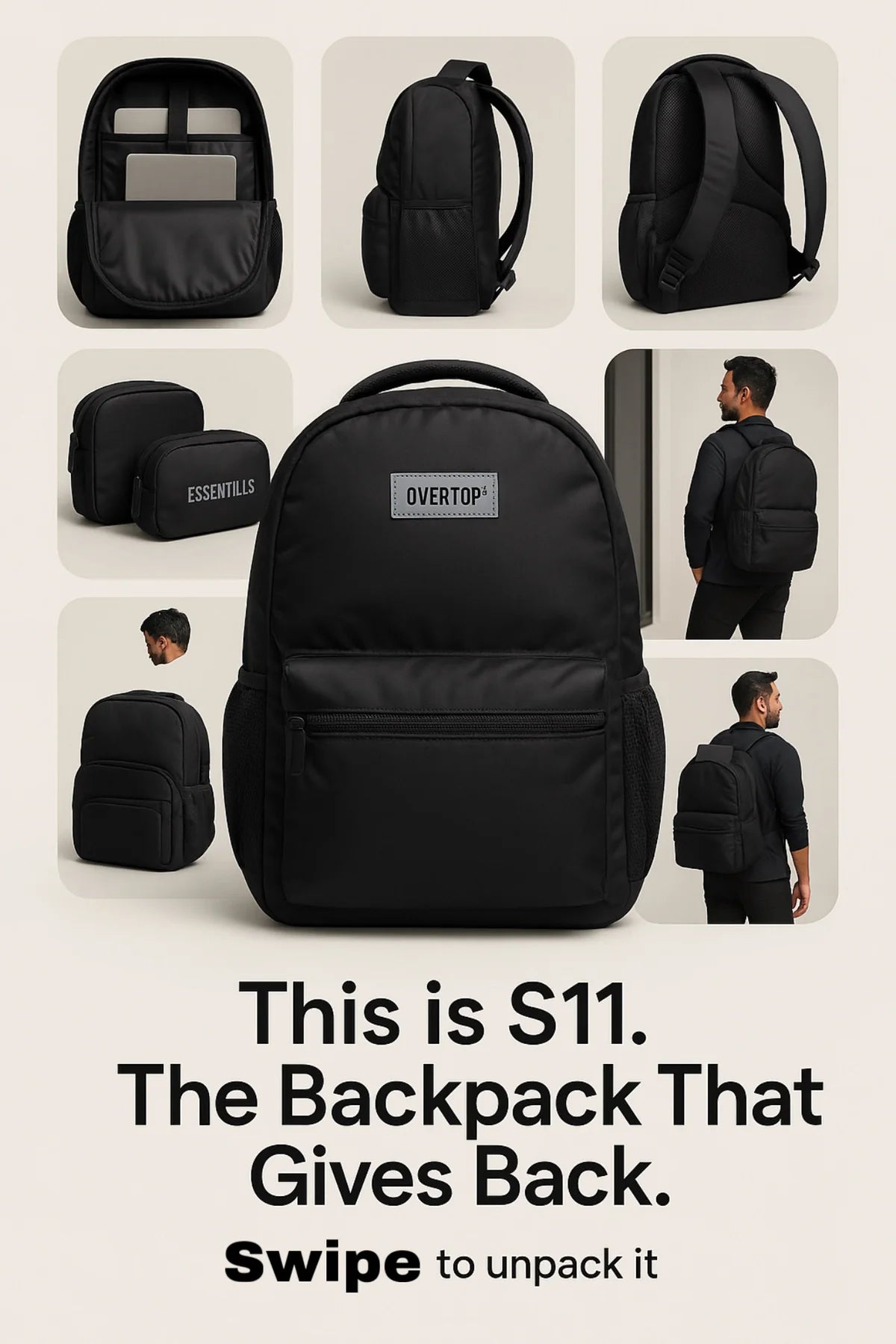 Office / School / University Multi-Purpose Laptop Bag S11