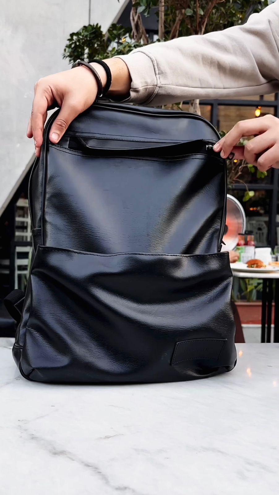 Carbon Fiber Traveller's 16" Laptop Backpack