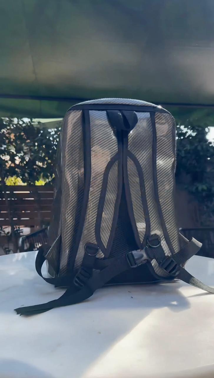 Carbon Fiber Traveller's 16" Laptop Backpack