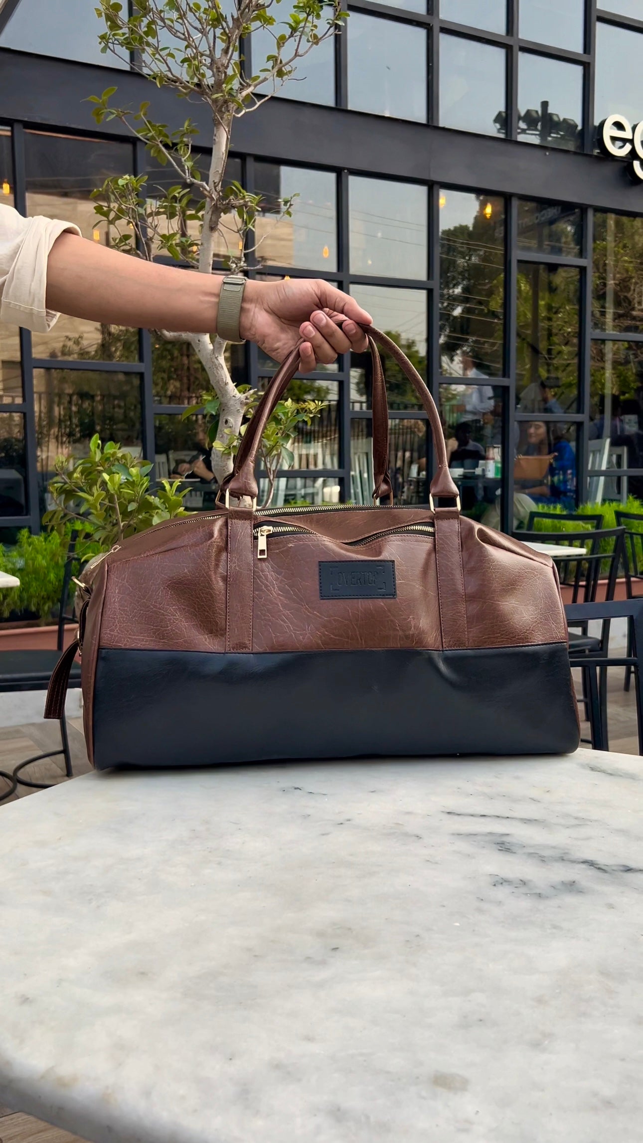Limited Edition Two-Toned 40L Weekender duffle bag