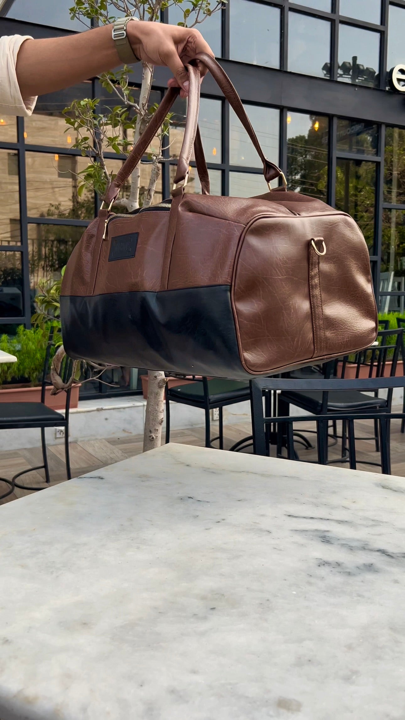 Limited Edition Two-Toned 40L Weekender duffle bag