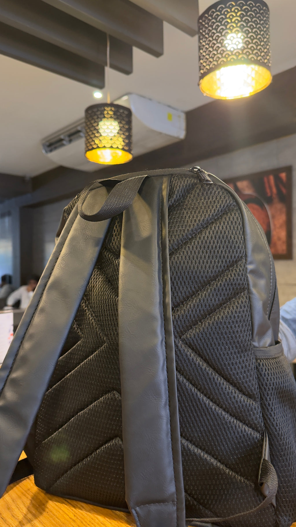 Armoured 16” Laptop Bagpack - Military Grade Leather Material