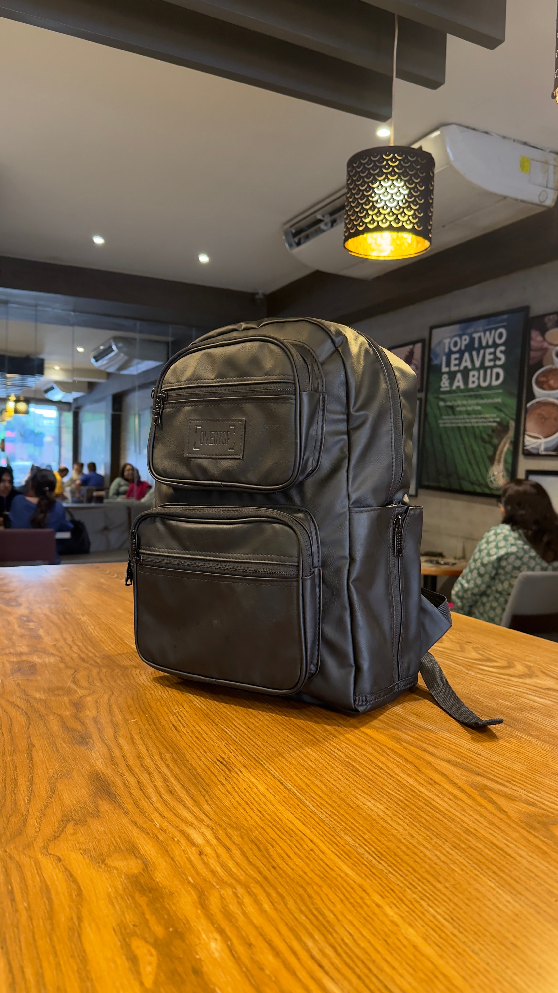 Armoured 16” Laptop Bagpack - Military Grade Leather Material