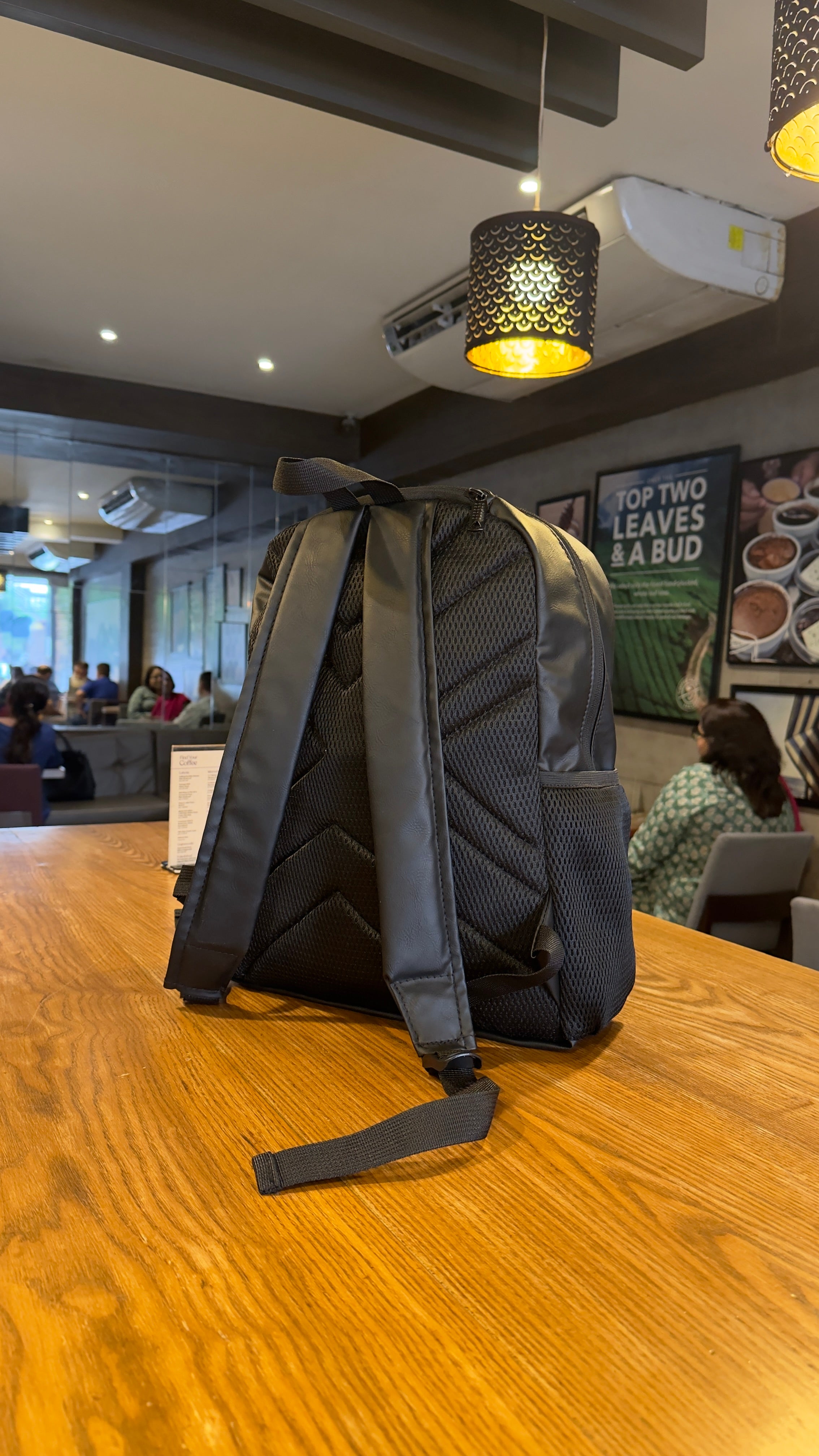 Armoured 16” Laptop Bagpack - Military Grade Leather Material